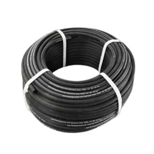شیلنگ 3.8 دو لا یکسر خم 10 آلمانی 80cm تخلیه به شیر تقسیم کمباین