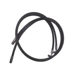 شیلنگ گازوئیل شیشه ای فنر دار پرس شده رفت گازوئیل500cm باعدد سر حلقه ای 14
